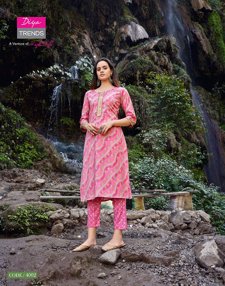 Celebration Vol 4 By Diya Kurti With Bottom Catalog